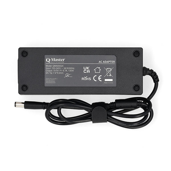 Q-Master Dell laptop oplader | Q-Master | 130W (7.4 x 5.0mm, Power Delivery, 6.7A) PWR111DEL130 K010214523 - 2