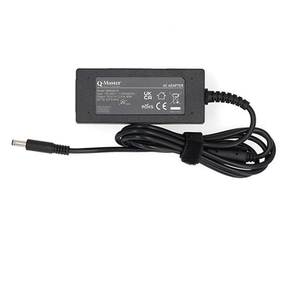 Q-Master Dell laptop oplader | Q-Master | 45W (4.5 x 3.0mm, Power Delivery, 2.31A) PWR111DEL45W K010214517 - 2
