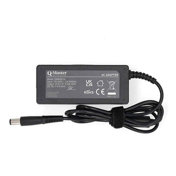 Q-Master Dell laptop oplader | Q-Master | 65W (7.4 x 5.0mm, Power Delivery, 3.34A) PWR110DEL65W K010214518 - 2