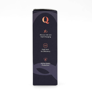 Q-Master GaN Mini snellader | Q-Master | 30W (USB A + USB C, Zwart) PWR021BLK30W K000000052 - 5