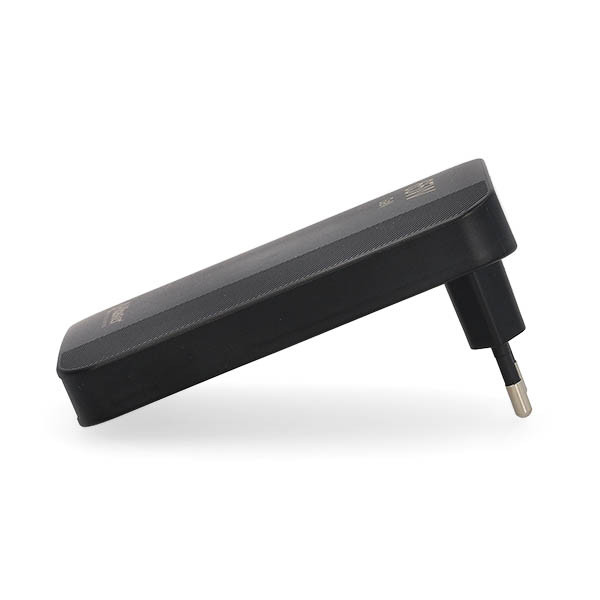 Q-Master GaN Mini snellader | Q-Master | 65W (USB A + 2 x USB C, Zwart) PWR012BLK65W K000000054 - 2