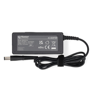 Q-Master HP laptop oplader | Q-Master | 65W (7.4 x 5.0mm, Power Delivery, 3.33A) PWR115HPC65W K010214529 - 2