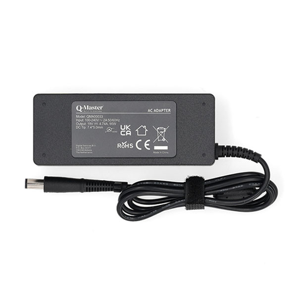 Q-Master HP laptop oplader | Q-Master | 90W (7.4 x 5.0mm, Power Delivery, 4.74A) PWR116HPC90W K010214532 - 2