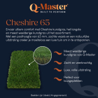 Q-Master Kunstgras Cheshire 65 | Q-Master | 2 x 1 meter (Poolhoogte 65 mm, 11.025 steken per m²)  K170117190 - 7