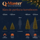 Q-Master Kunstkerstboom | Q-Master | Jordbro | 1.8 meter (440 leds, 3163 tips, PVC/PE) CHR001LED180 K000000133 - 8