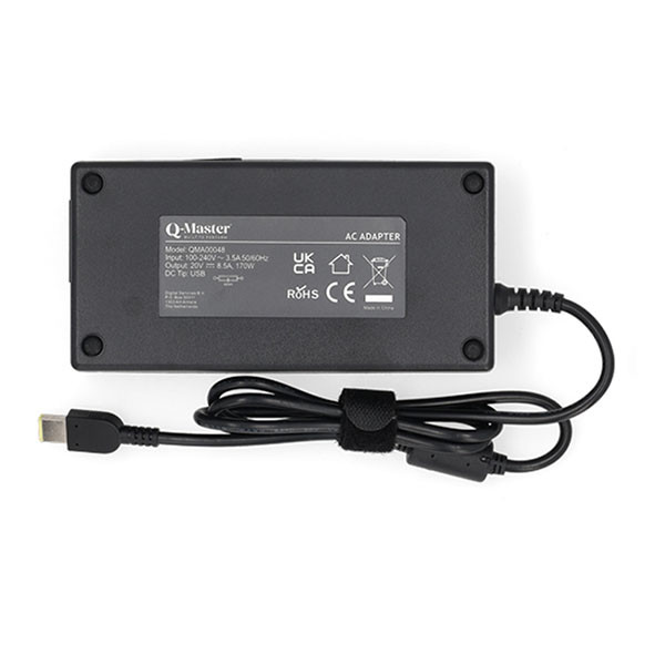 Q-Master Lenovo laptop oplader | Q-Master | 170W (Square/Slim Tip, Power Delivery, 8.5A) PWR122LEN170 K010214547 - 2