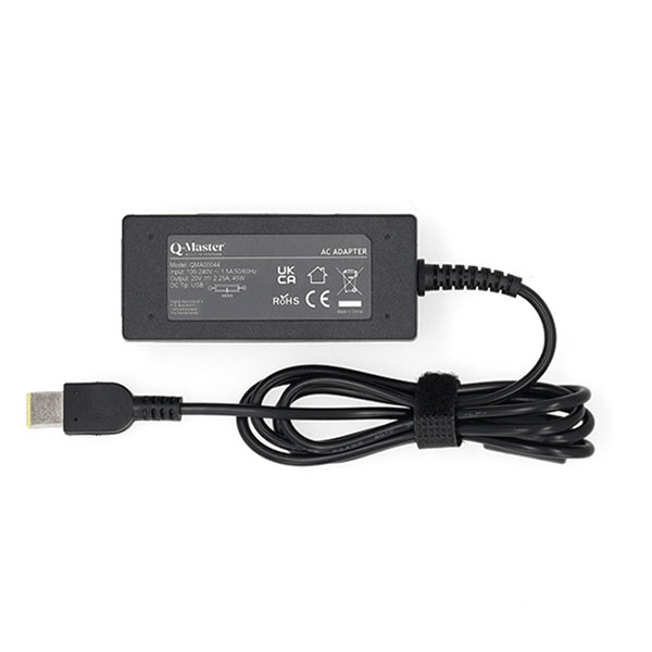 Q-Master Lenovo laptop oplader | Q-Master | 45W (Square/Slim Tip, Power Delivery, 2.25A) PWR122LEN45W K010214543 - 2