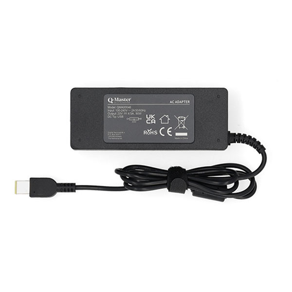 Q-Master Lenovo laptop oplader | Q-Master | 90W (Square/Slim Tip, Power Delivery, 4.5A) PWR122LEN90W K010214545 - 2