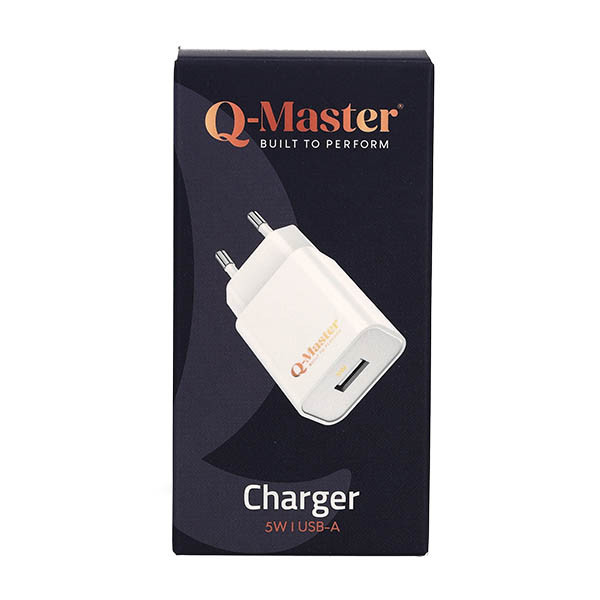 Q-Master Oplader | Q-Master | 5W (USB A, Wit) PWR010WHT05W K000000047 - 4