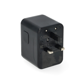 Q-Master Reisoplader | Q-Master | Type A, B, C, E, F, G, H, I, J, K en L naar Type A, C, G en I | 5 poorten | 35W (Uitschuifbaar, 2x USB A, 3x USB C) PWR001BLK35W K000000039 - 5
