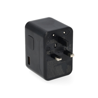 Q-Master Reisoplader | Type A, B, C, E, F, G, H, I, J, K en L naar Type A, C, G en I | Q-Master | 67W (1x USB A + 3x USB C) PWR001BLK67W K000000041 - 5