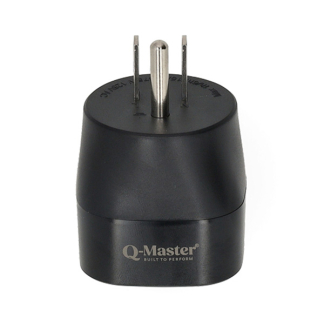 Q-Master Reisstekker | Europa naar Canada | Q-Master (Geaard, Type F → Type B, Aanraakbeveiliging) PWR003BLKEUS C000000043 - 2