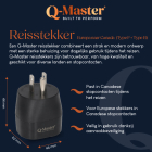 Q-Master Reisstekker | Q-Master | Europa naar Canada (Geaard, Type F → Type B, Aanraakbeveiliging) PWR003BLKEUS C000000043 - 5
