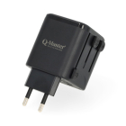 Q-Master Reisstekker | Q-Master | Europa naar Japan (Geaard, Type F → Type B, Aanraakbeveiliging) PWR003BLKEUS A000000043 - 4