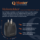 Q-Master Reisstekker | Q-Master | Europa naar de Filipijnen (Geaard, Type F → Type B, Aanraakbeveiliging) PWR003BLKEUS E000000043 - 5