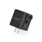 Q-Master Universele reisstekker | Type A, B, C, E, F, G, H, I, J en K naar Type A, C, G en I | Q-Master |  (Uitschuifbaar) PWR002BLKWRD K000000042 - 4