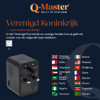 Q-Master Universele reisstekker met USB | Q-Master | Wereld naar Wereld | 35W (Uitschuifbaar, 2x USB A, 3x USB C) PWR001BLK35W K000000039 - 9