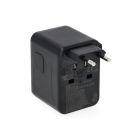 Q-Master Universele reisstekker met USB | Q-Master | Wereld naar Wereld | 35W (Uitschuifbaar, 2x USB A, 3x USB C) PWR001BLK35W K000000039 - 3