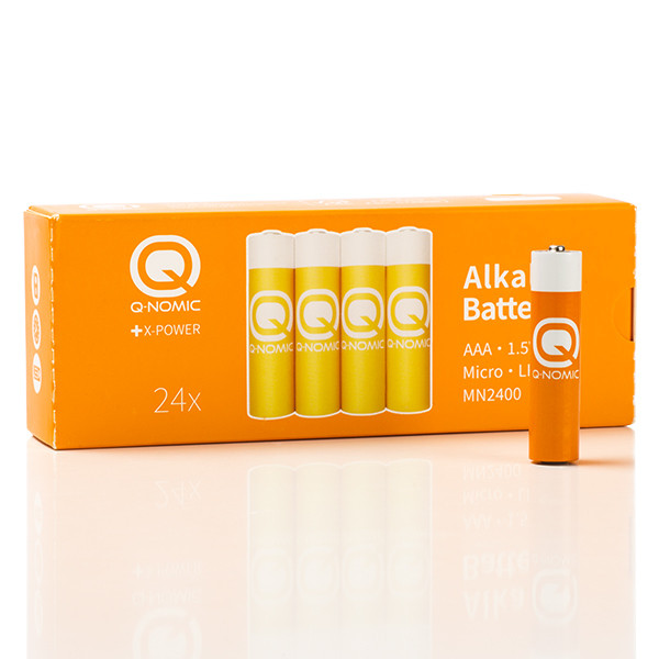 Q-Nomic AAA batterijen | Q-Nomic | 24 stuks (Alkaline, 1.5 V) AQN00012 K000000029 - 2