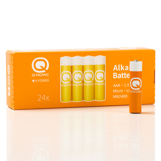 Q-Nomic AAA batterijen | Q-Nomic | 24 stuks (Alkaline, 1.5 V) AQN00012 K000000029 - 2