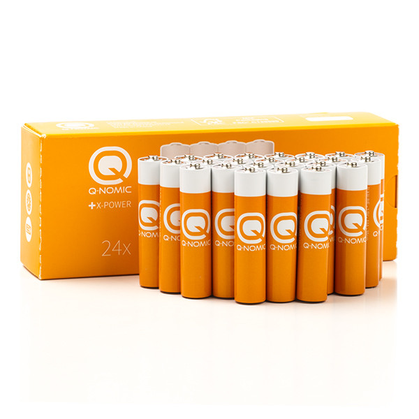 Q-Nomic AAA batterijen | Q-Nomic | 24 stuks (Alkaline, 1.5 V) AQN00012 K000000029 - 1