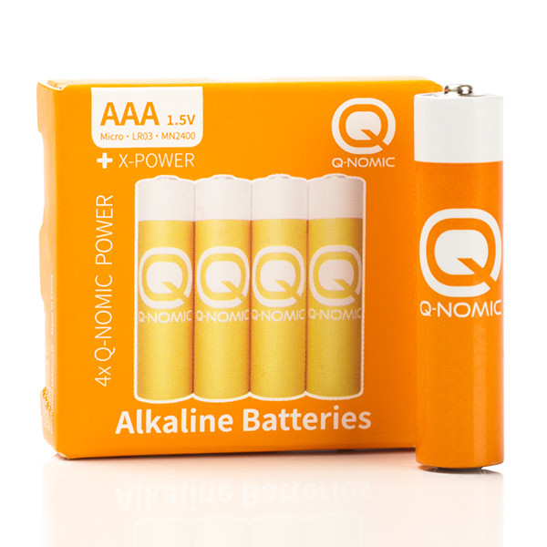 Q-Nomic AAA batterijen | Q-Nomic | 4 stuks (Alkaline, 1.5 V) AQN00020 K000000037 - 1