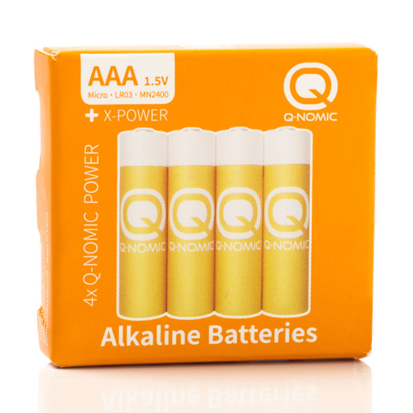 Q-Nomic AAA batterijen | Q-Nomic | 4 stuks (Alkaline, 1.5 V) AQN00020 K000000037 - 4