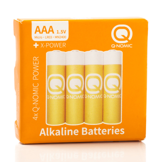 Q-Nomic AAA batterijen | Q-Nomic | 4 stuks (Alkaline, 1.5 V) AQN00020 K000000037 - 4