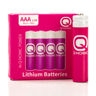 Q-Nomic AAA batterijen | Q-Nomic | 4 stuks (Lithium, 1.5 V) AQN00015 K000000032 - 1