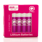 Q-Nomic AAA batterijen | Q-Nomic | 4 stuks (Lithium, 1.5 V) AQN00015 K000000032 - 4