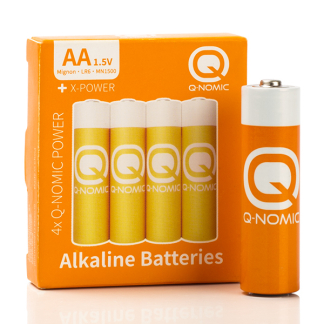 Q-Nomic AA batterijen | Q-Nomic | 4 stuks (Alkaline, 1.5 V) AQN00001 BAAKLR64BLC K000000019 - 1