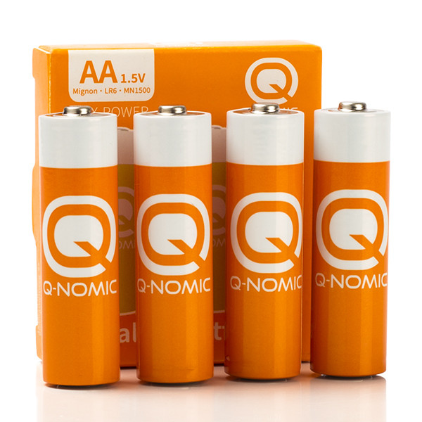 Q-Nomic AA batterijen | Q-Nomic | 4 stuks (Alkaline, 1.5 V) AQN00001 BAAKLR64BLC K000000019 - 2