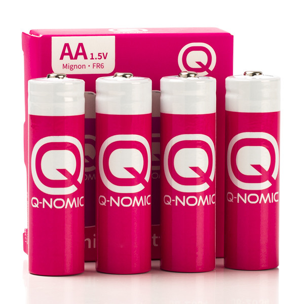 Q-Nomic AA batterijen | Q-Nomic | 4 stuks (Lithium, 1.5 V) AQN00003 K000000021 - 2