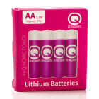 Q-Nomic AA batterijen | Q-Nomic | 4 stuks (Lithium, 1.5 V) AQN00003 K000000021 - 4