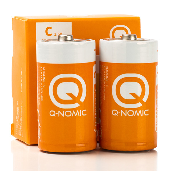 Q-Nomic C LR14 batterij | Q-Nomic | 2 stuks (Alkaline, 1.5 V) AQN00009 K000000026 - 2