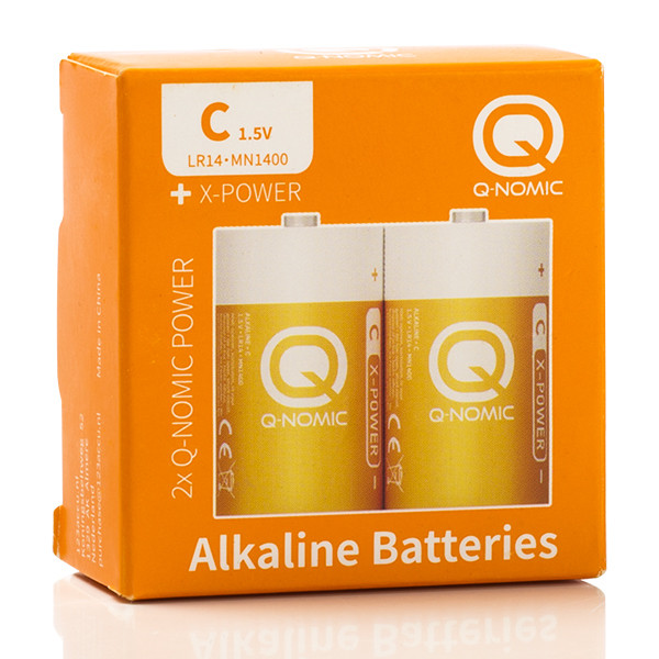 Q-Nomic C LR14 batterij | Q-Nomic | 2 stuks (Alkaline, 1.5 V) AQN00009 K000000026 - 4