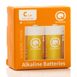 Q-Nomic C LR14 batterij | Q-Nomic | 2 stuks (Alkaline, 1.5 V) AQN00009 K000000026 - 4