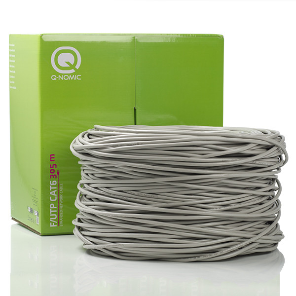 Q-Nomic Netwerkkabel | Cat6 F/UTP | 305 meter | Q-Nomic (Soepele kern, Eca) 75.020.02 K000000002 - 1