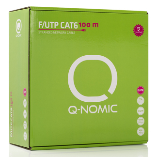 Q-Nomic Netwerkkabel | Cat6 F/UTP | 100 meter | Q-Nomic (Soepele kern, Eca) 75.020.01 K000000001 - 4