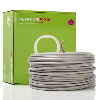 Q-Nomic Netwerkkabel | Cat6 F/UTP | 100 meter | Q-Nomic (Soepele kern, Eca) 75.020.01 K000000001 - 1