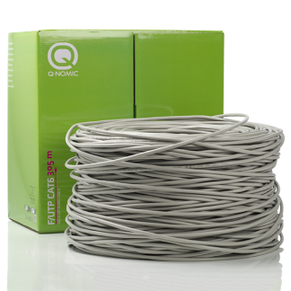 Q-Nomic Netwerkkabel | Cat6 F/UTP | 305 meter | Q-Nomic (Stugge kern, Eca) 75.020.05 K000000005 - 1