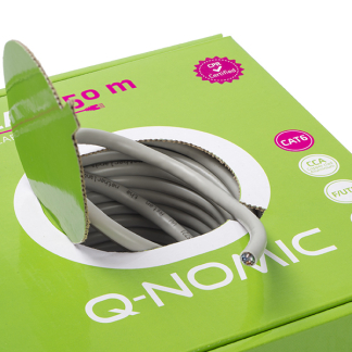 Q-Nomic Netwerkkabel | Cat6 F/UTP | 50 meter | Q-Nomic (Stugge kern, Eca) 75.020.03 K000000003 - 2