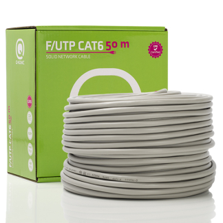 Q-Nomic Netwerkkabel | Cat6 F/UTP | 50 meter | Q-Nomic (Stugge kern, Eca) 75.020.03 K000000003 - 1