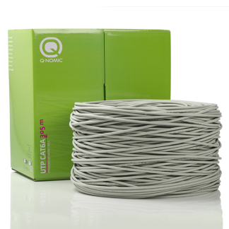 Q-Nomic Netwerkkabel | Cat6a U/UTP | 305 meter | Q-Nomic (Soepele kern, 100% koper, LSZH, Eca) 75.020.08 K000000008 - 1