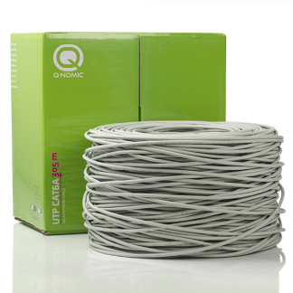 Q-Nomic Netwerkkabel | Cat6a U/UTP | 305 meter | Q-Nomic (Stugge kern, 100% koper, LSZH) 75.020.11 K000000011 - 1