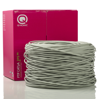 Q-Nomic Netwerkkabel | Cat7a S/FTP | 305 meter | Q-Nomic (Soepele kern, 100% koper, LSZH, Eca) 75.020.15 K000000015 - 1