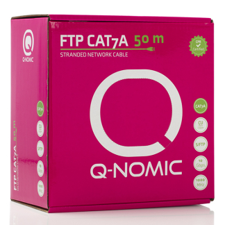 Q-Nomic Netwerkkabel | Cat7a S/FTP | 50 meter | Q-Nomic (Soepele kern, 100% koper, LSZH, Eca) 75.020.13 K000000013 - 4