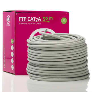 Q-Nomic Netwerkkabel | Cat7a S/FTP | 50 meter | Q-Nomic (Soepele kern, 100% koper, LSZH, Eca) 75.020.13 K000000013 - 1