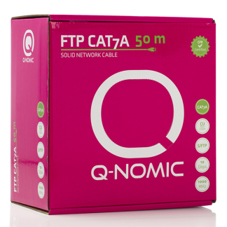 Q-Nomic Netwerkkabel | Cat7a S/FTP | 50 meter | Q-Nomic (Stugge kern, 100% koper, LSZH, Eca) 75.020.16 K000000016 - 4