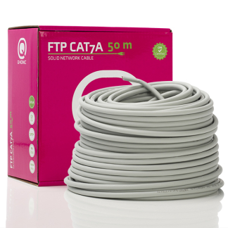 Q-Nomic Netwerkkabel | Cat7a S/FTP | 50 meter | Q-Nomic (Stugge kern, 100% koper, LSZH, Eca) 75.020.16 K000000016 - 1